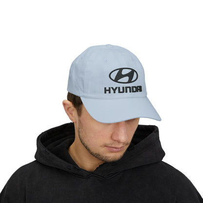 Hyundai Car Embroidered Classic Dad Cap