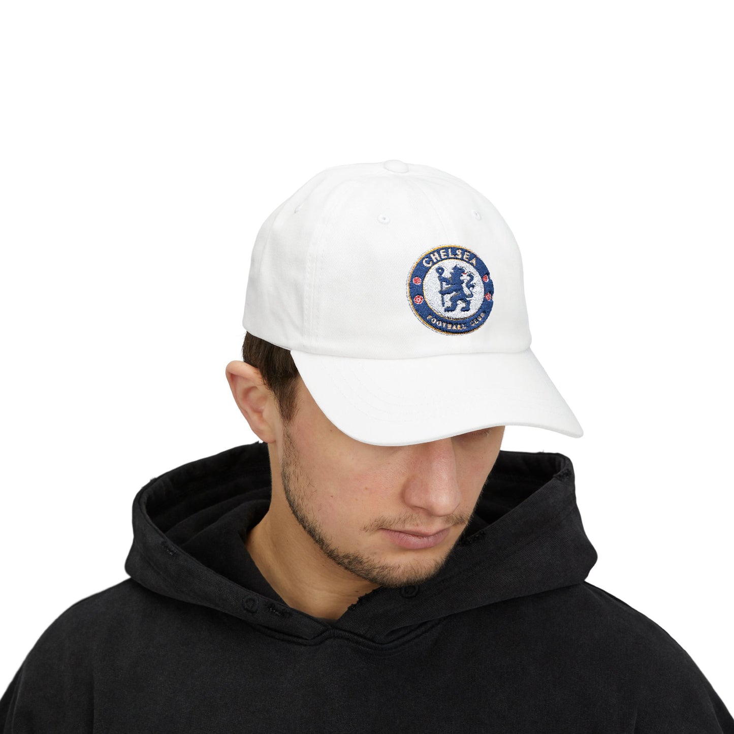 Chelsea Soccer Embroidered Classic Dad Cap