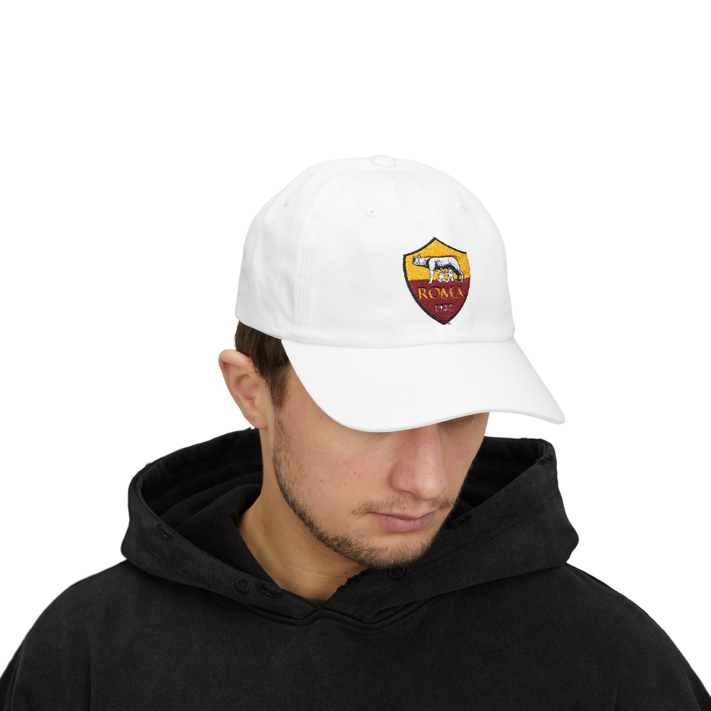 AS Roma FC Embroidered Classic Dad Cap