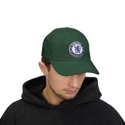 Chelsea Soccer Embroidered Classic Dad Cap