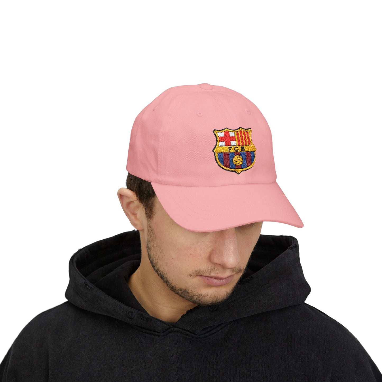 F.C. Barcelona Soccer Embroidered Classic Dad Cap