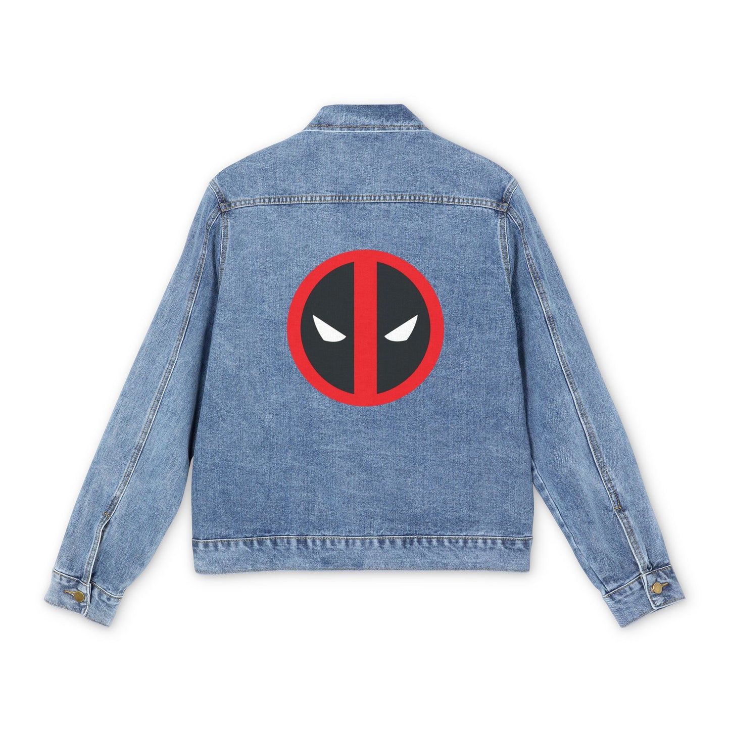 Men's Dealpool Marvel Superhero Denim Jacket