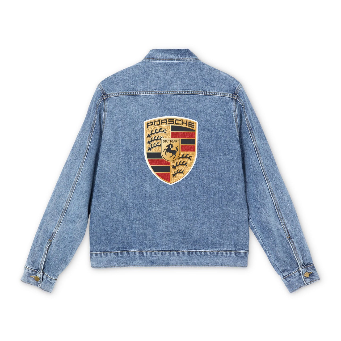 Men's Porsche Car Denim Jacket