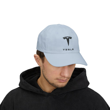 Tesla Car Embroidered Classic Dad Cap