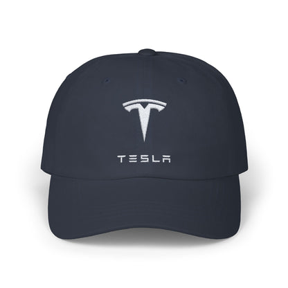 Tesla Car Embroidered Classic Dad Cap