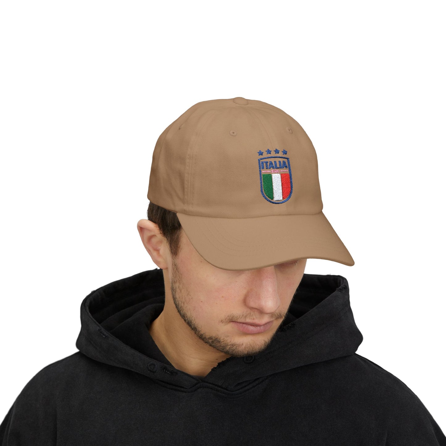 Italy National Soccer Team Embroidered Classic Dad Cap