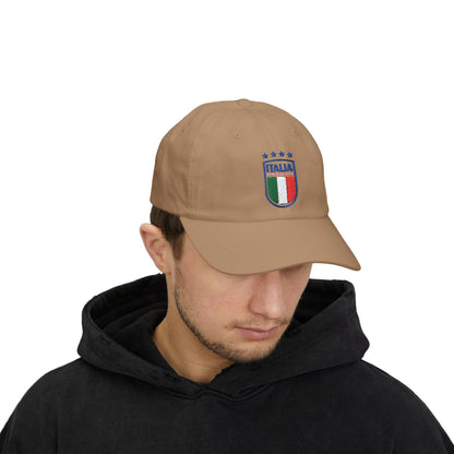 Italy National Soccer Team Embroidered Classic Dad Cap