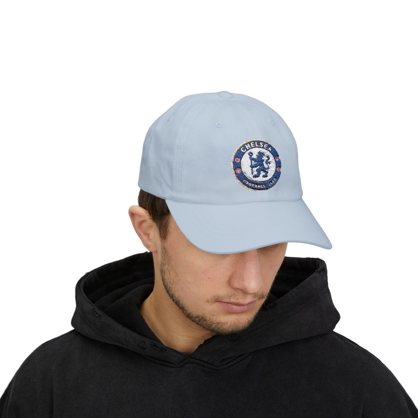 Chelsea Soccer Embroidered Classic Dad Cap