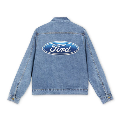 Men's Ford Car Denim Jacket