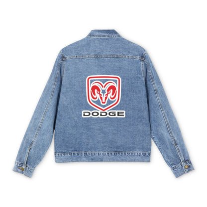 Men's Dodge Car Denim Jacket