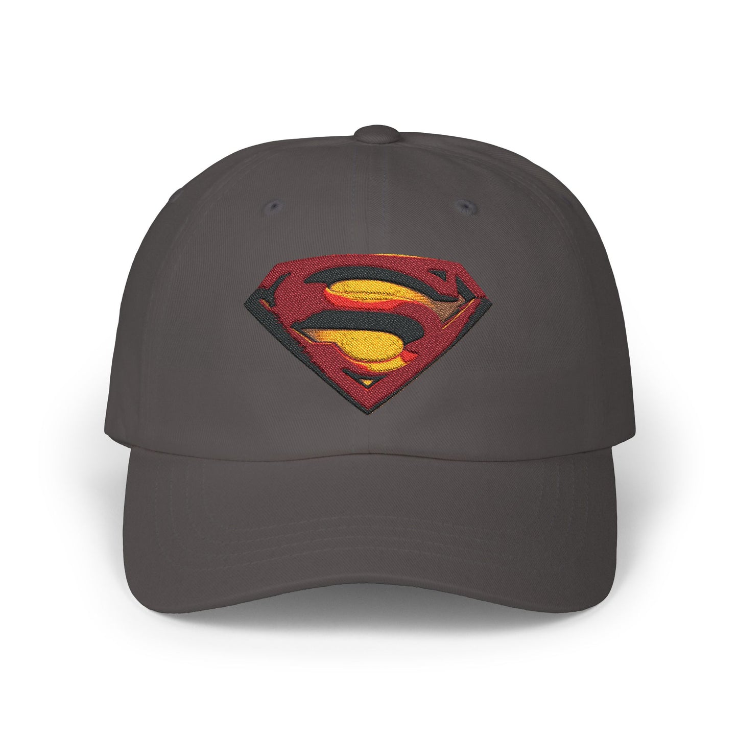 Superman Superhero Embroidered Classic Dad Cap