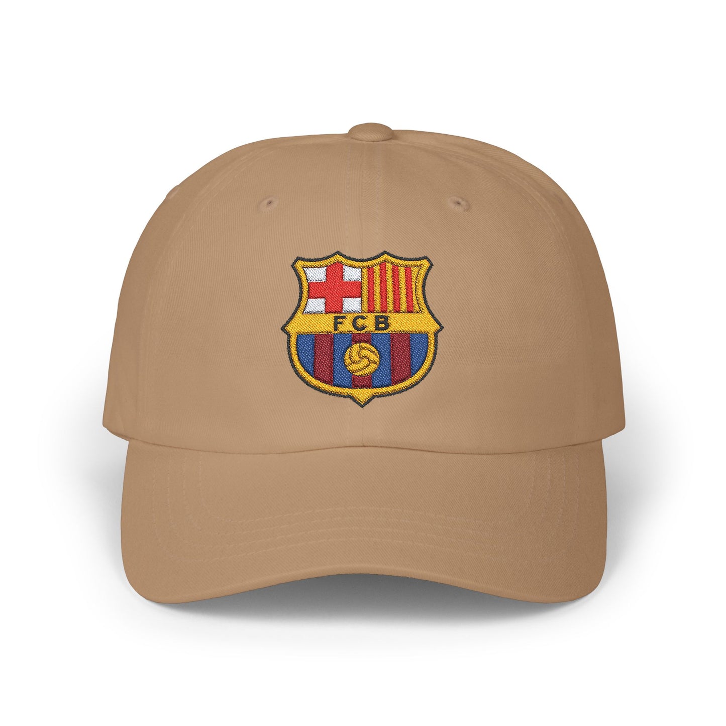 F.C. Barcelona Soccer Embroidered Classic Dad Cap