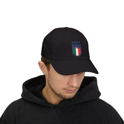 Italy National Soccer Team Embroidered Classic Dad Cap