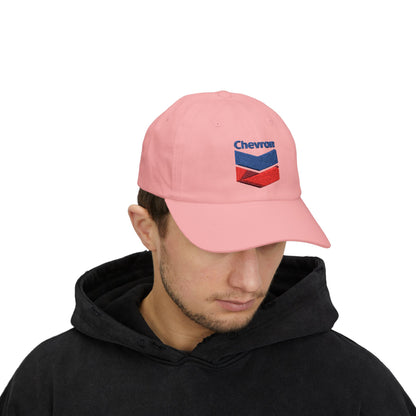 Chevron Gas Station Embroidered Classic Dad Cap