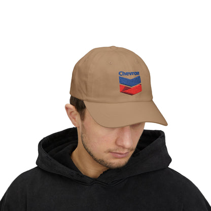 Chevron Gas Station Embroidered Classic Dad Cap