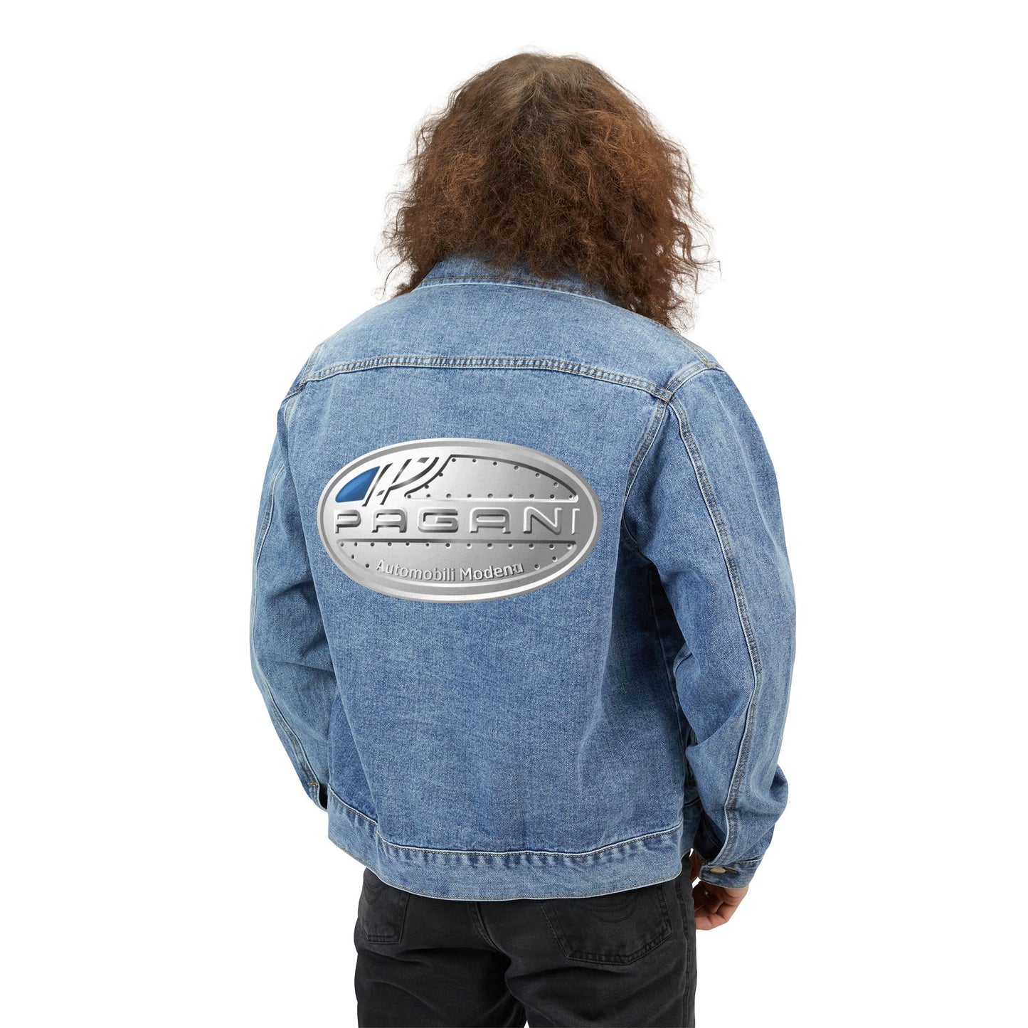 Men's Pagani Car Denim Jacket