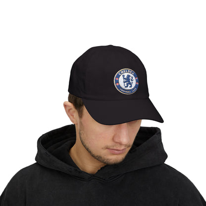 Chelsea Soccer Embroidered Classic Dad Cap