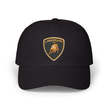 Lamborghini Car Embroidered Classic Dad Cap