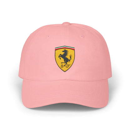 Ferrari Supercar Car Embroidered Classic Dad Cap