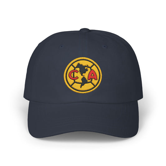 Club America Football Embroidered Classic Dad Cap