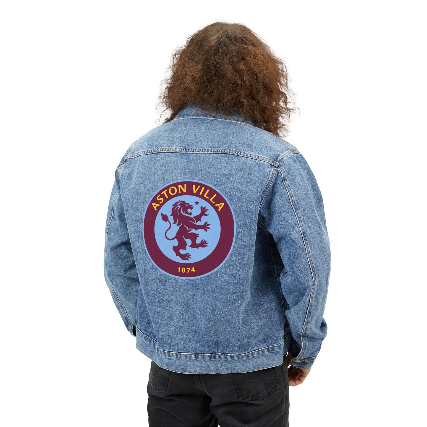 Men's Aston Villa FC Denim Jacket