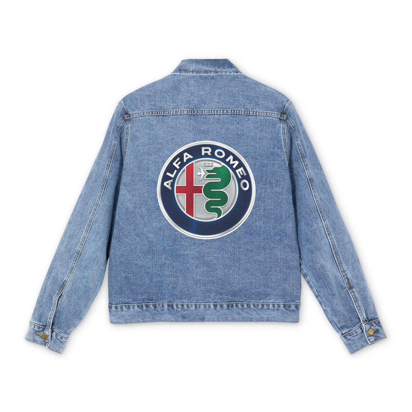 Men's Alfa Romeo Car Denim Jacket