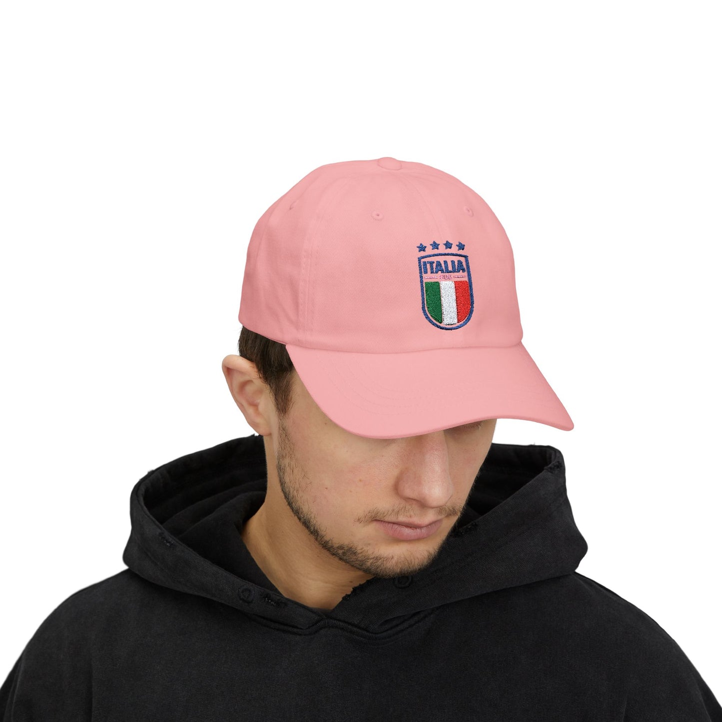 Italy National Soccer Team Embroidered Classic Dad Cap