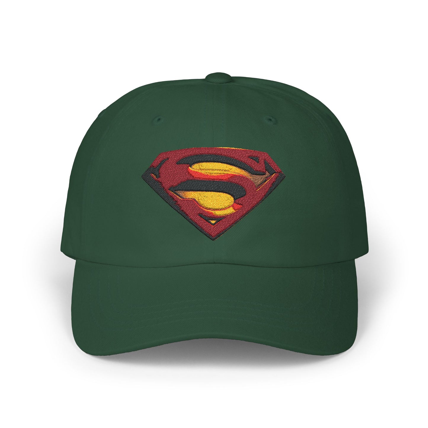 Superman Superhero Embroidered Classic Dad Cap