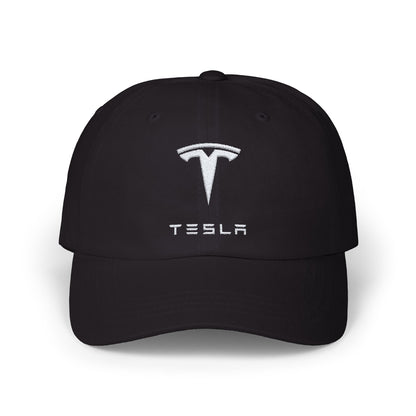 Tesla Car Embroidered Classic Dad Cap