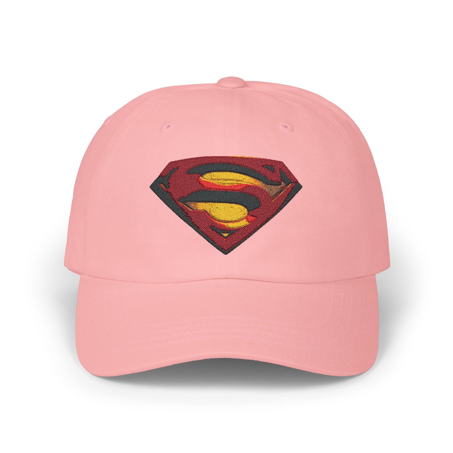 Superman Superhero Embroidered Classic Dad Cap