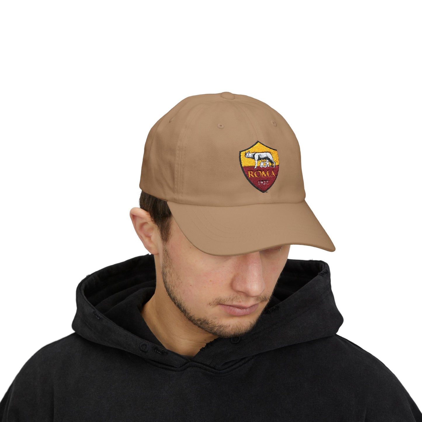 AS Roma FC Embroidered Classic Dad Cap