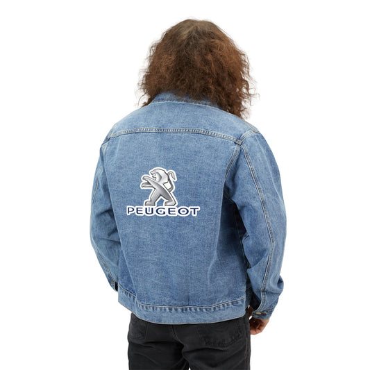 Men's Peugeot Car Denim Jacket