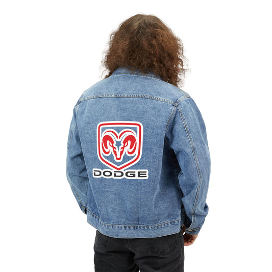 Men's Dodge Car Denim Jacket