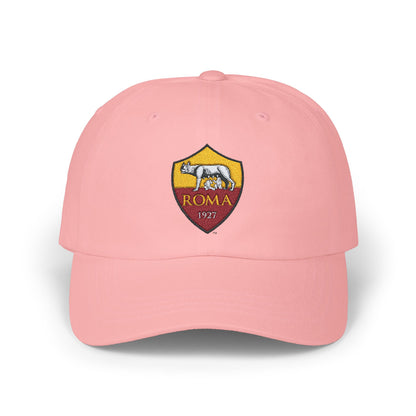 AS Roma FC Embroidered Classic Dad Cap