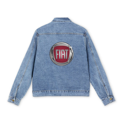 Men's Fiat Car Denim Jacket