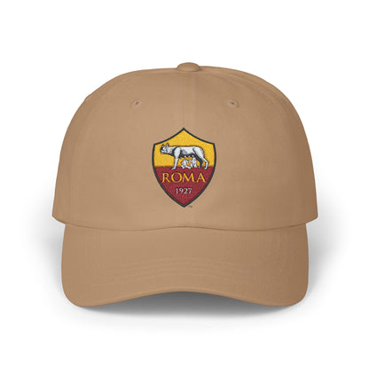 AS Roma FC Embroidered Classic Dad Cap