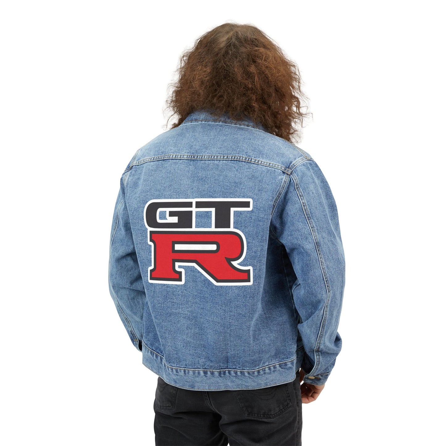 Men's GTR Car Denim Jacket