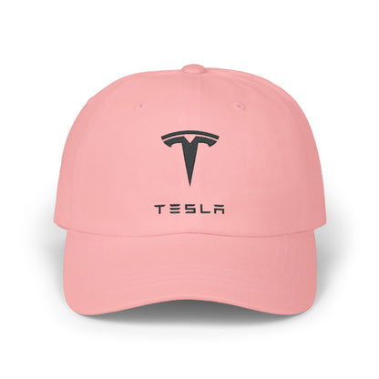 Tesla Car Embroidered Classic Dad Cap