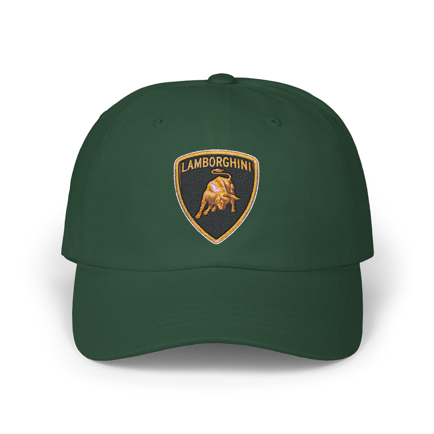 Lamborghini Car Embroidered Classic Dad Cap