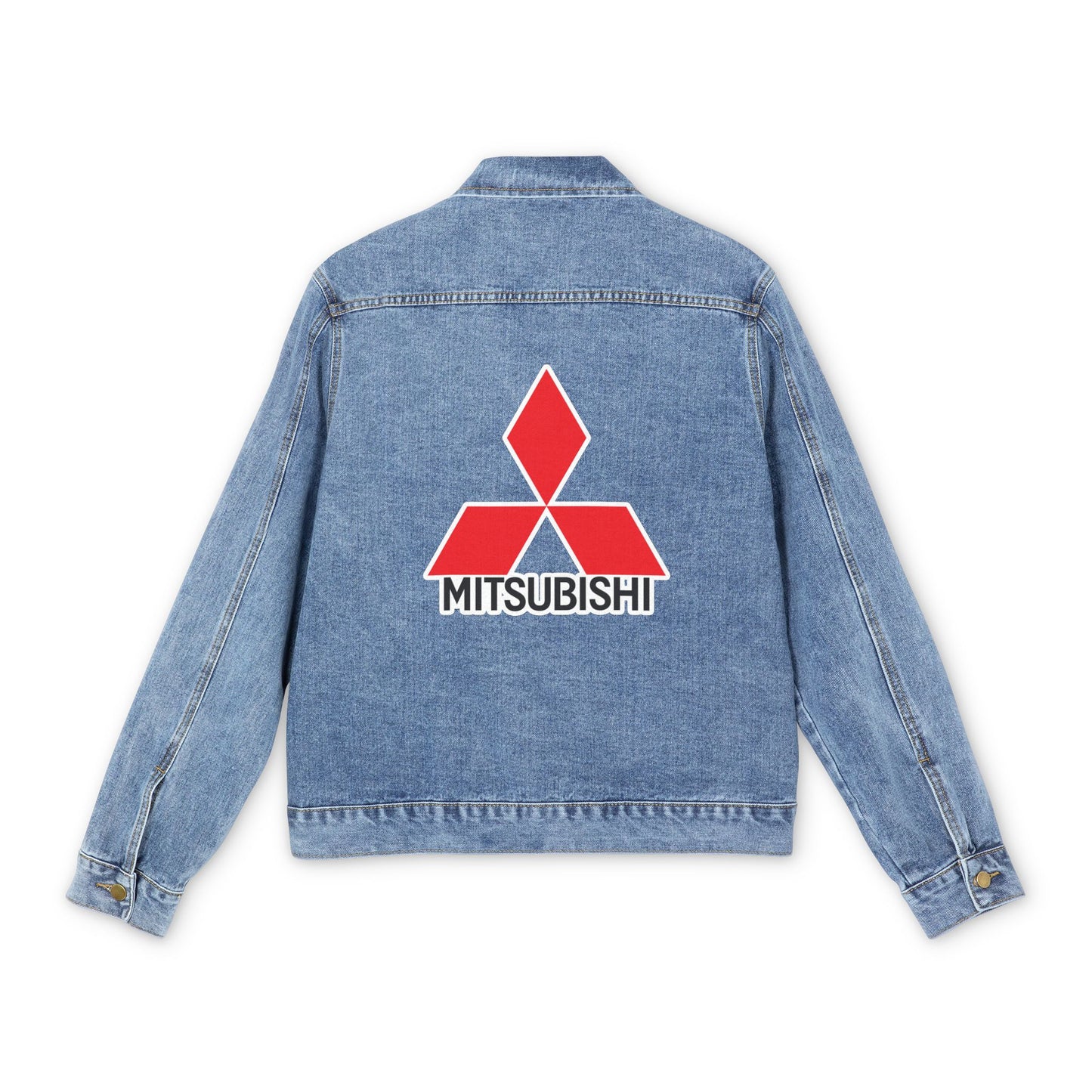 Men's Mitsubishi Car Denim Jacket