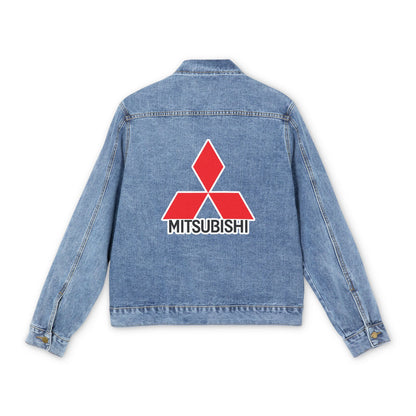 Men's Mitsubishi Car Denim Jacket