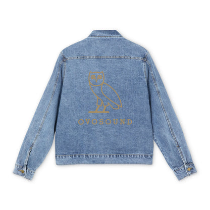 Men's Ovosound Drake Music (Gold) Denim Jacket