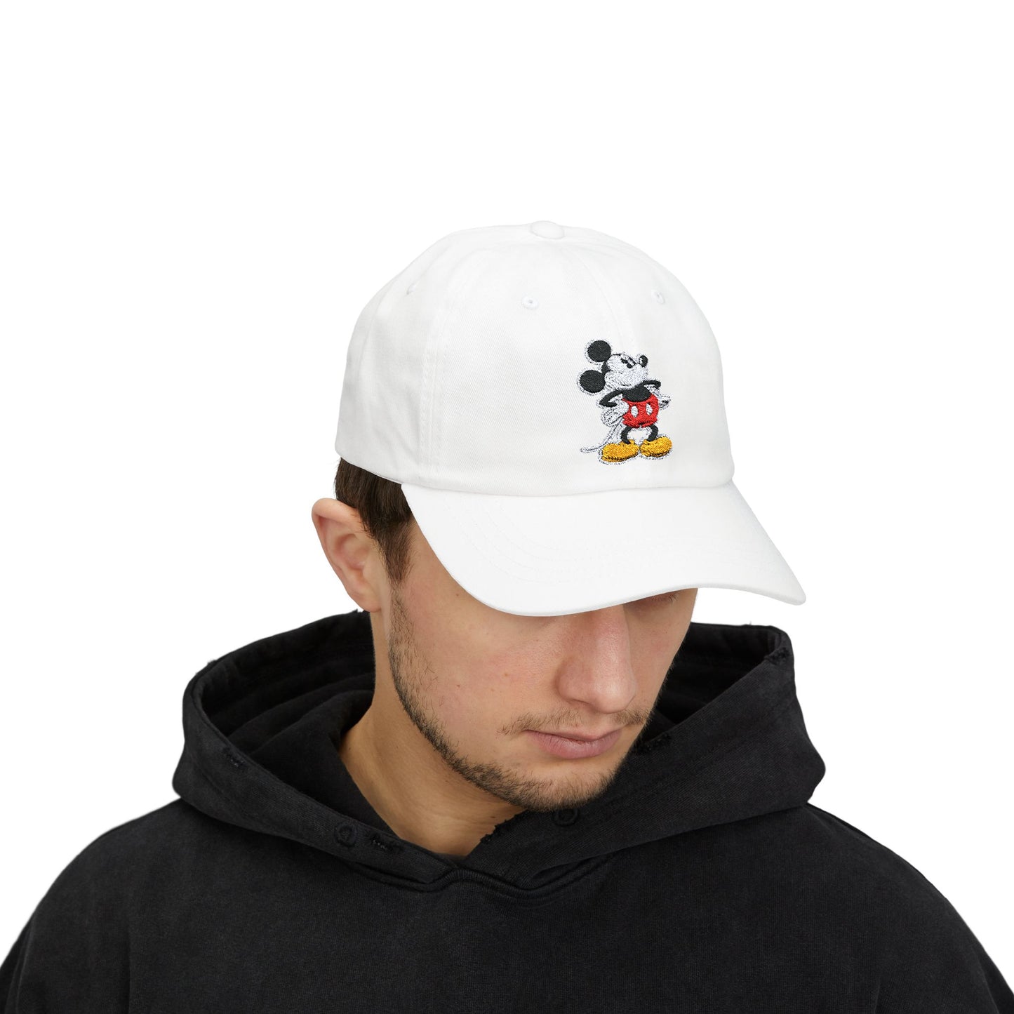 Mickey Mouse Cartoon Embroidered Classic Dad Cap