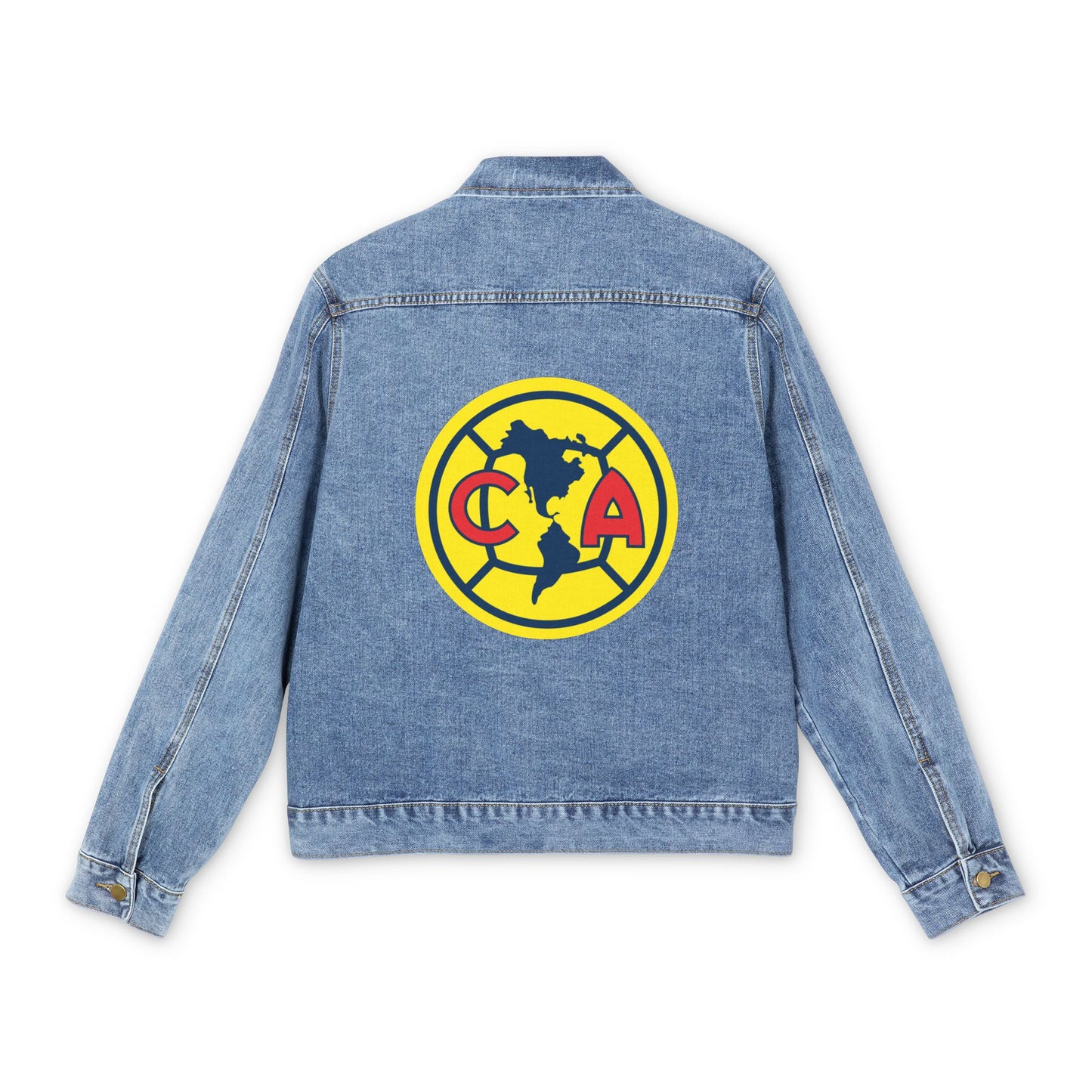 Men's Club America Football Denim Jacket