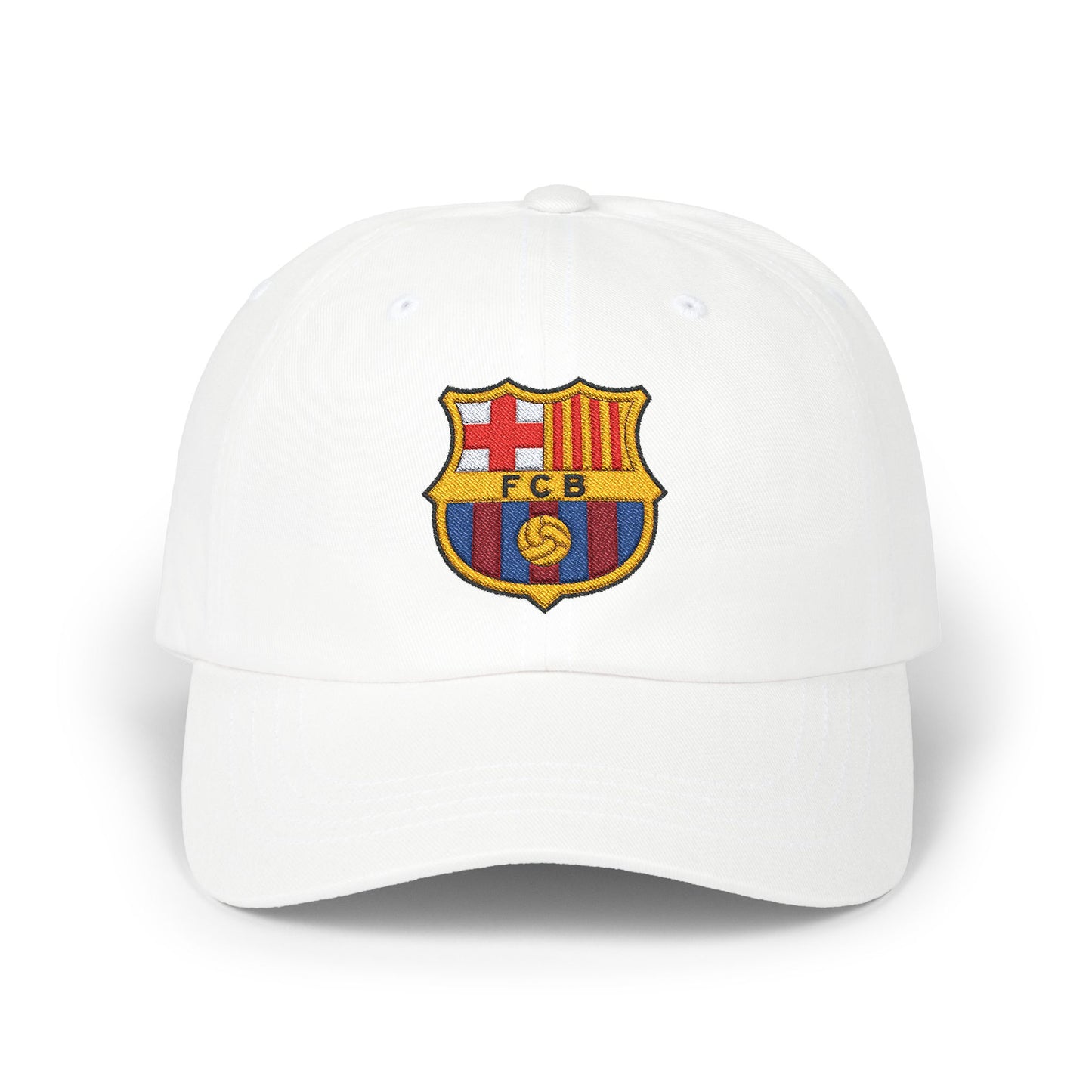 F.C. Barcelona Soccer Embroidered Classic Dad Cap