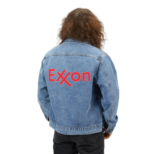 Men's Exxon Gas Station Denim Jacket