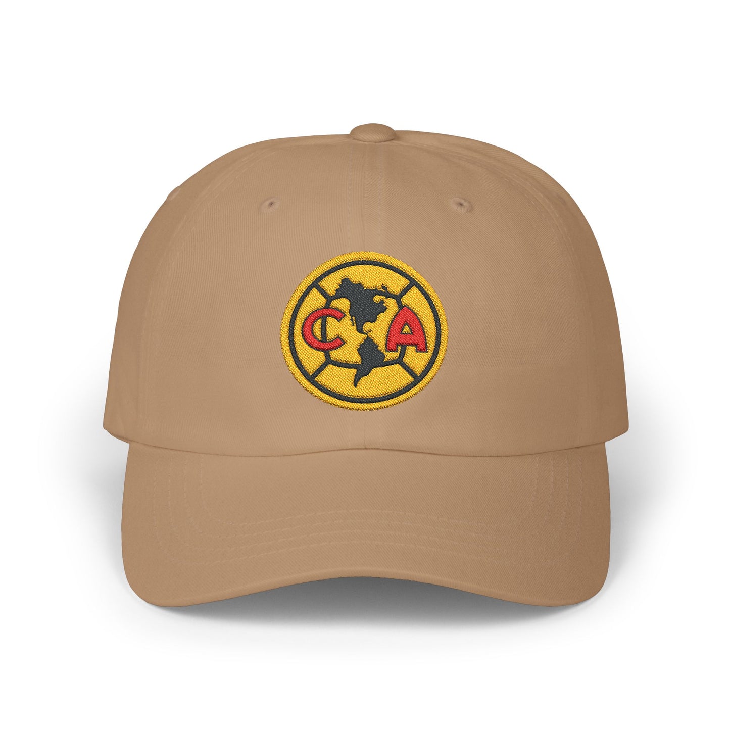 Club America Football Embroidered Classic Dad Cap