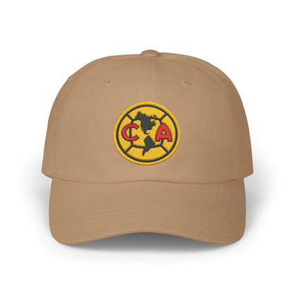 Club America Football Embroidered Classic Dad Cap