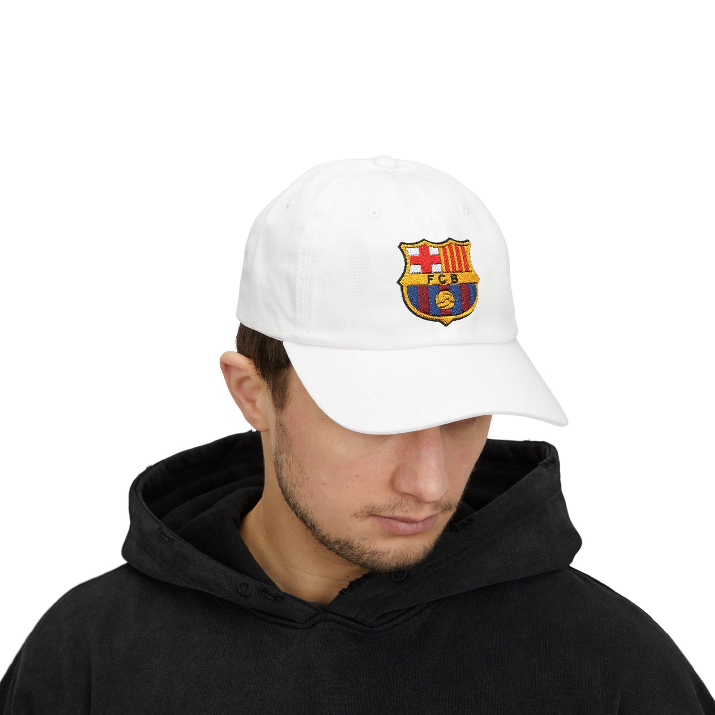 F.C. Barcelona Soccer Embroidered Classic Dad Cap