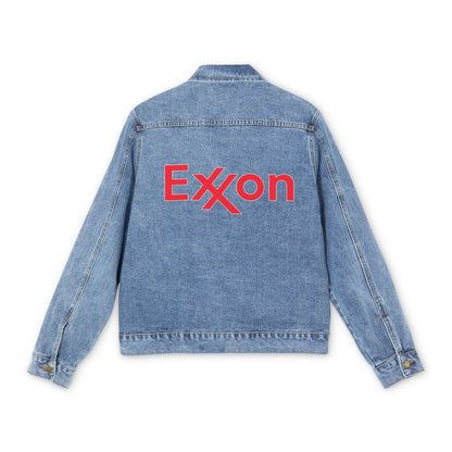 Men's Exxon Gas Station Denim Jacket